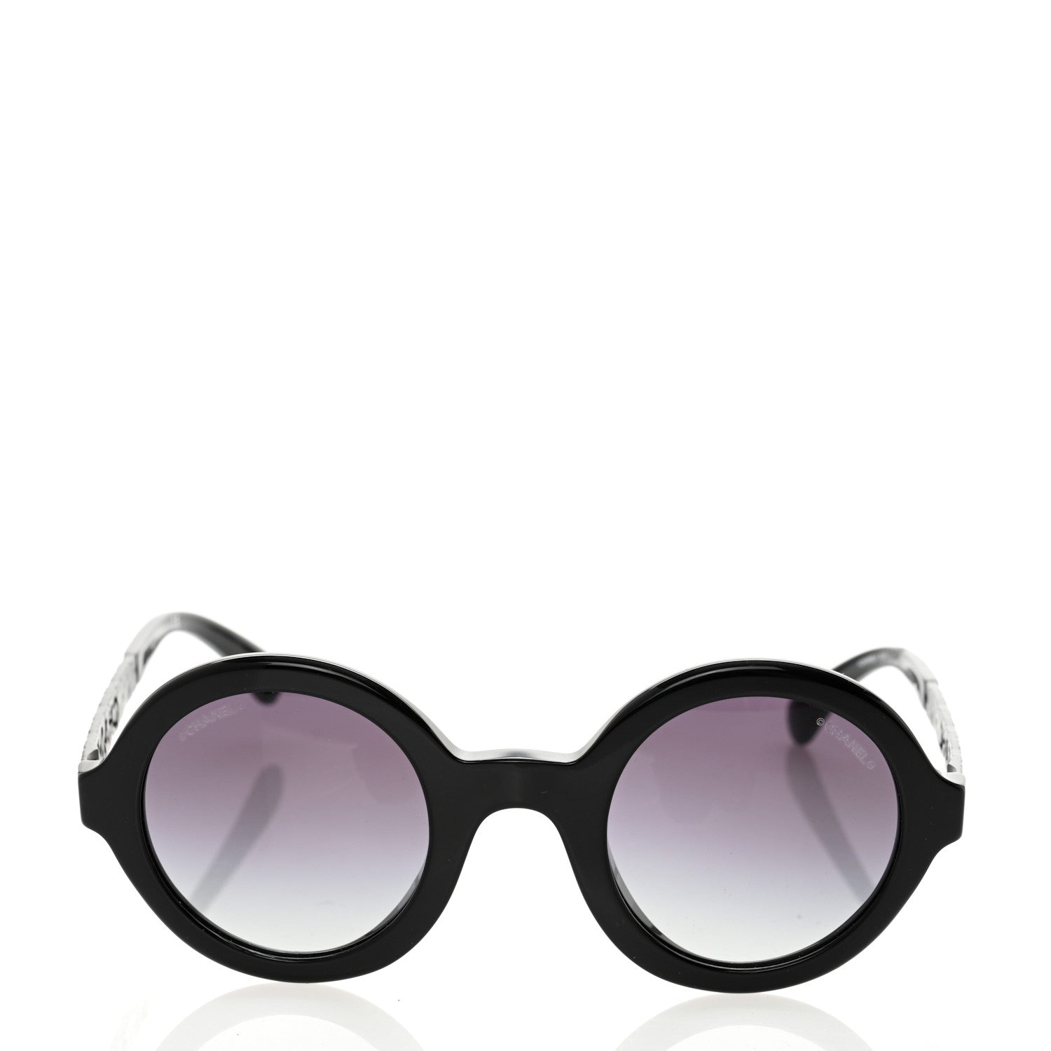 Chanel Acetate Sunglasses 5441 Black 2 of 9