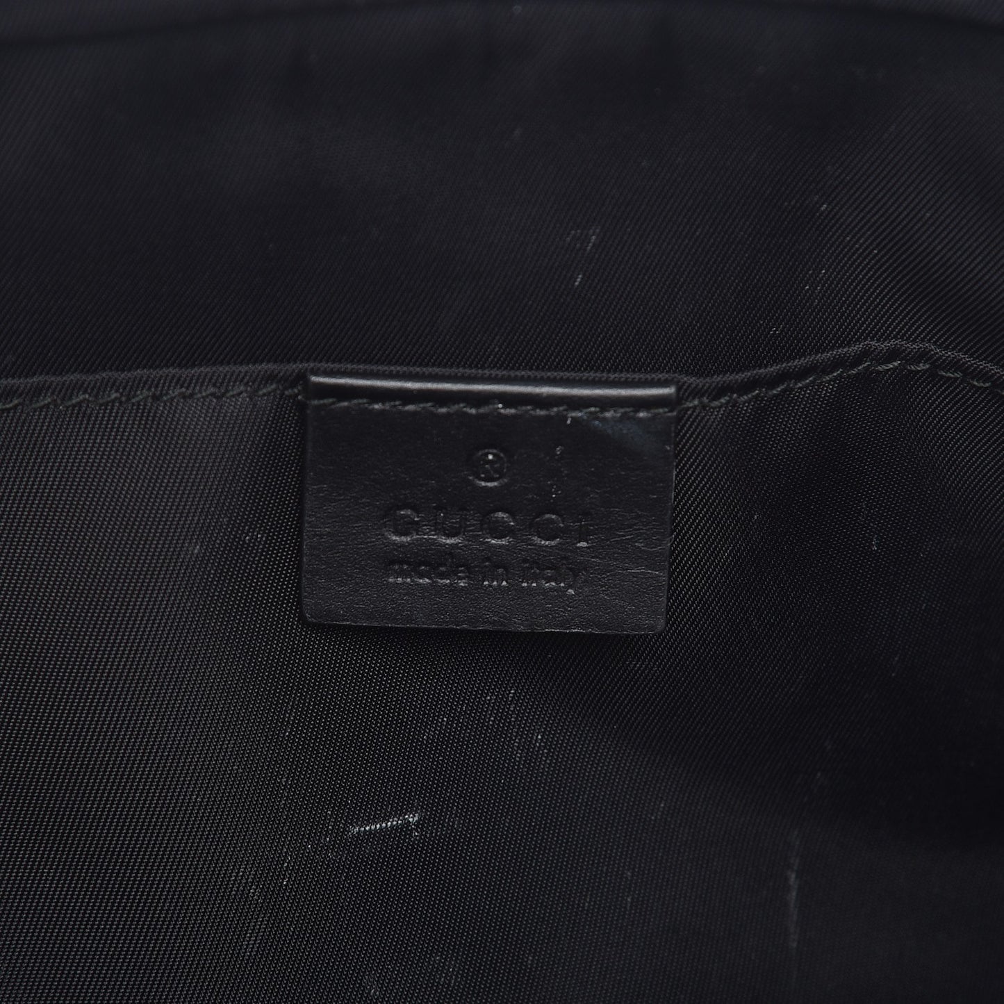 GG Supreme Monogram Toiletry Case Black Grey