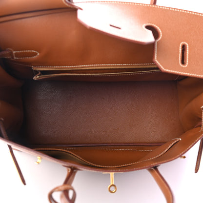 Hermes Courchevel Birkin 35 Gold 8 of 19