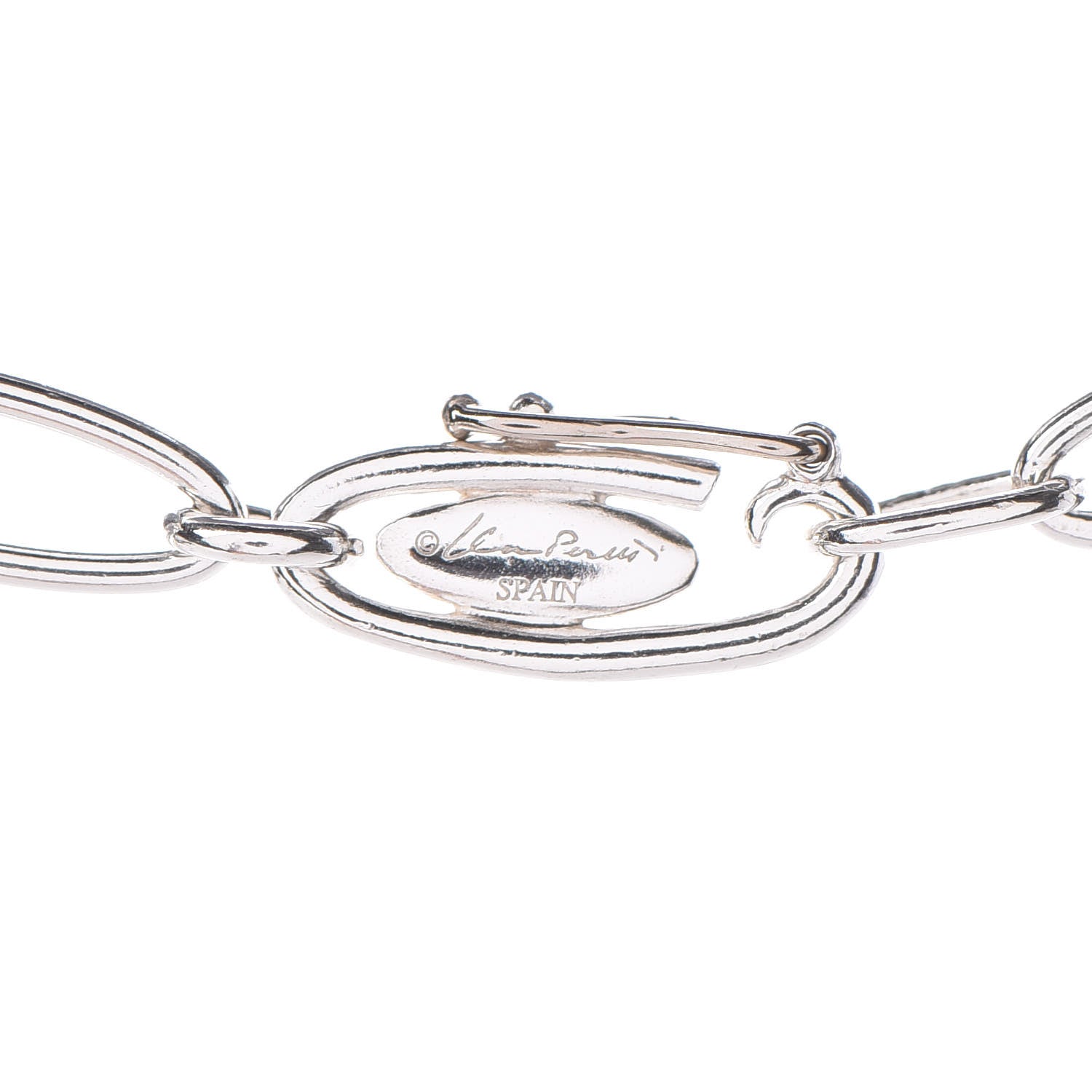Tiffany Sterling Silver Elsa Peretti Round Disc Pendant Necklace 6 of 6