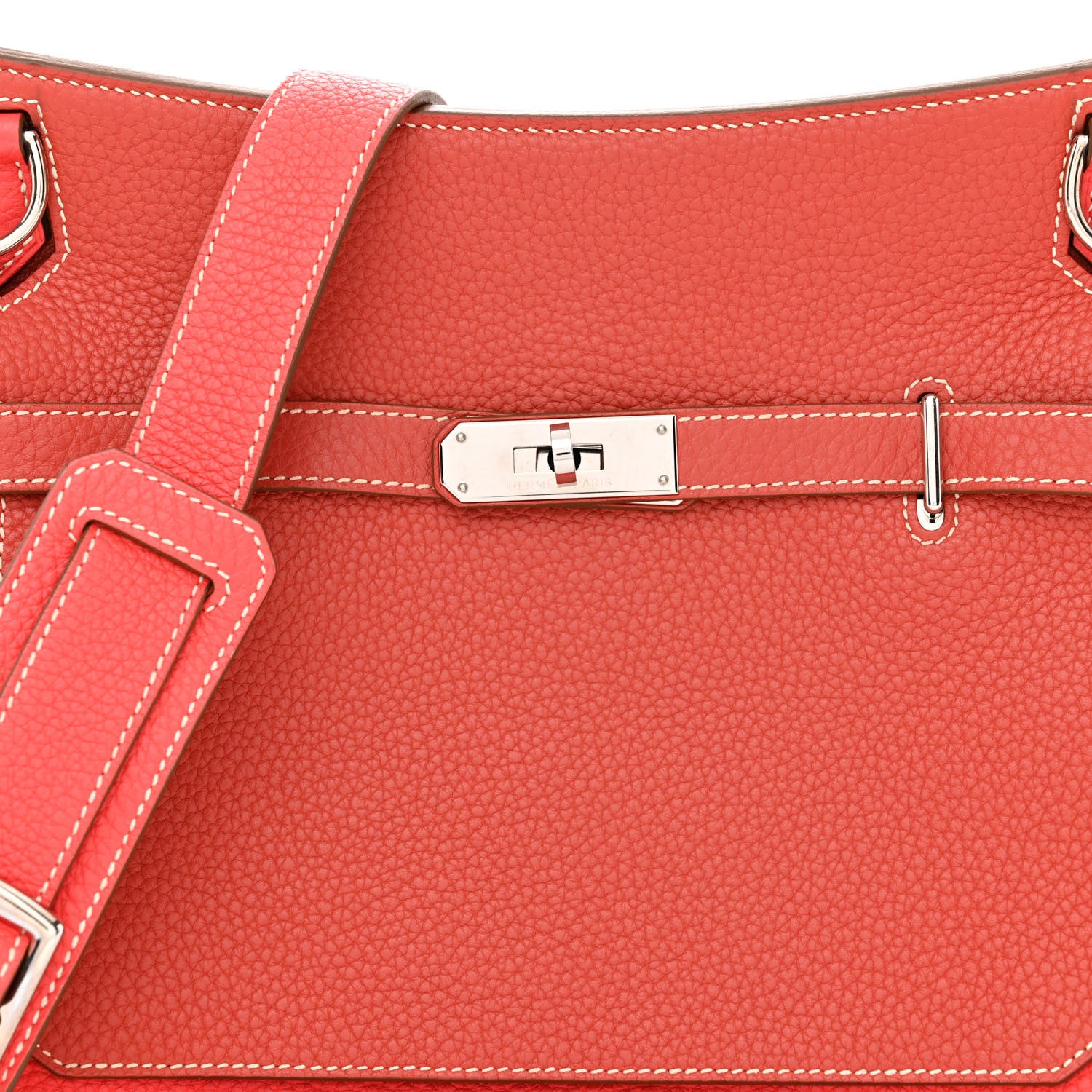 Hermes Taurillon Clemence Jypsiere 28 Sanguine Bougainvillea 8 of 10