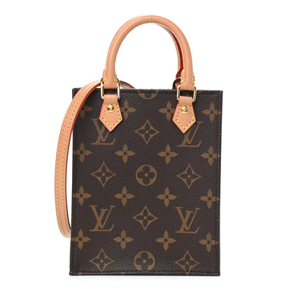 Louis Vuitton Monogram Petit Sac Plat 1 of 8