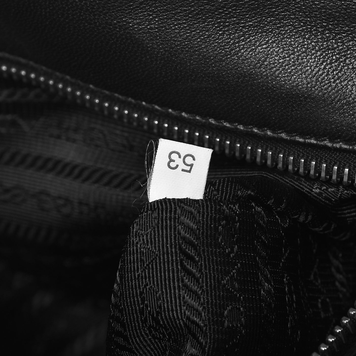 Nappa Gaufre Satchel Black