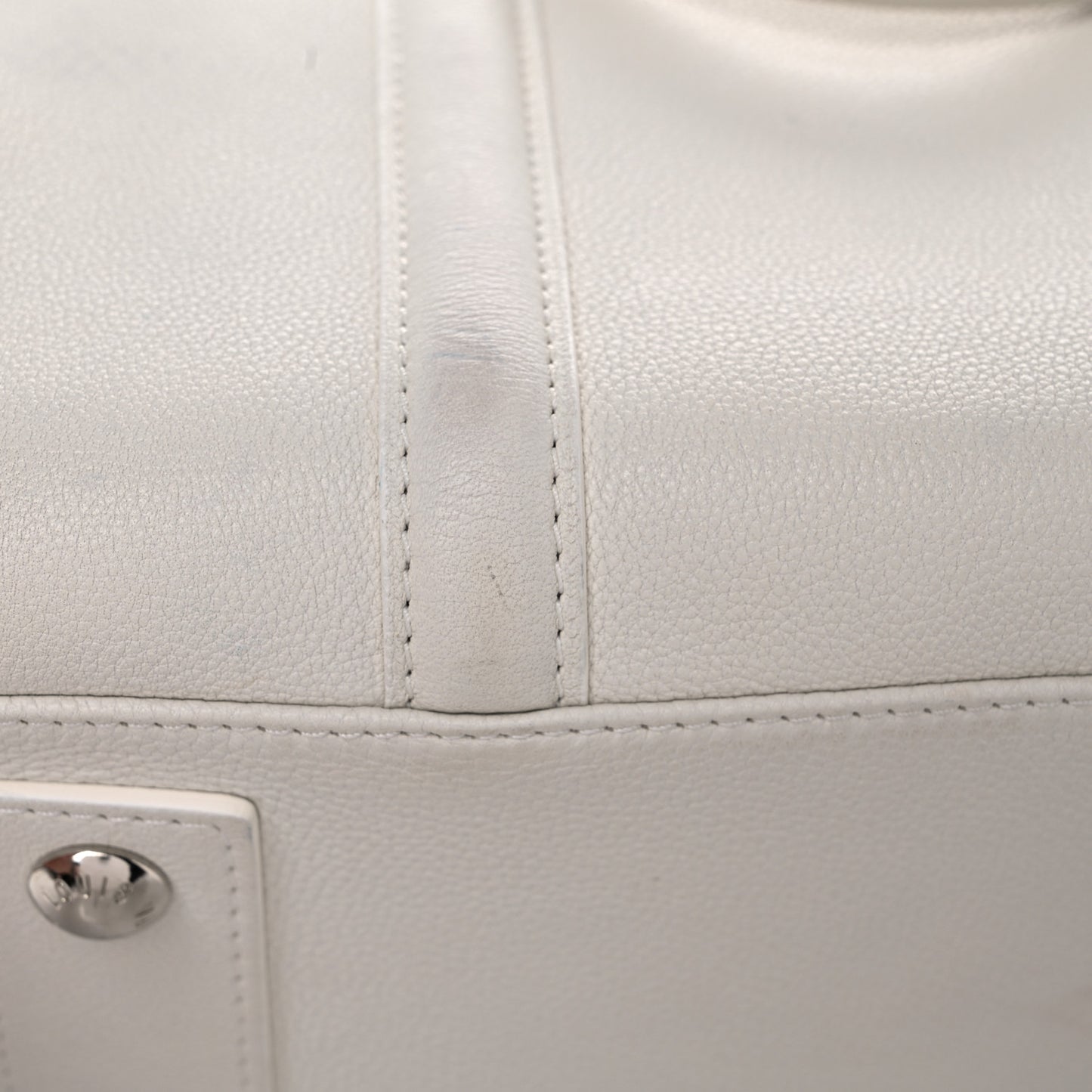 Veau Cachemire SC Bag PM White