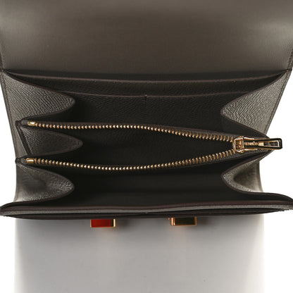 Hermes Epsom Constance Compact Passant Wallet Etain 5 of 10