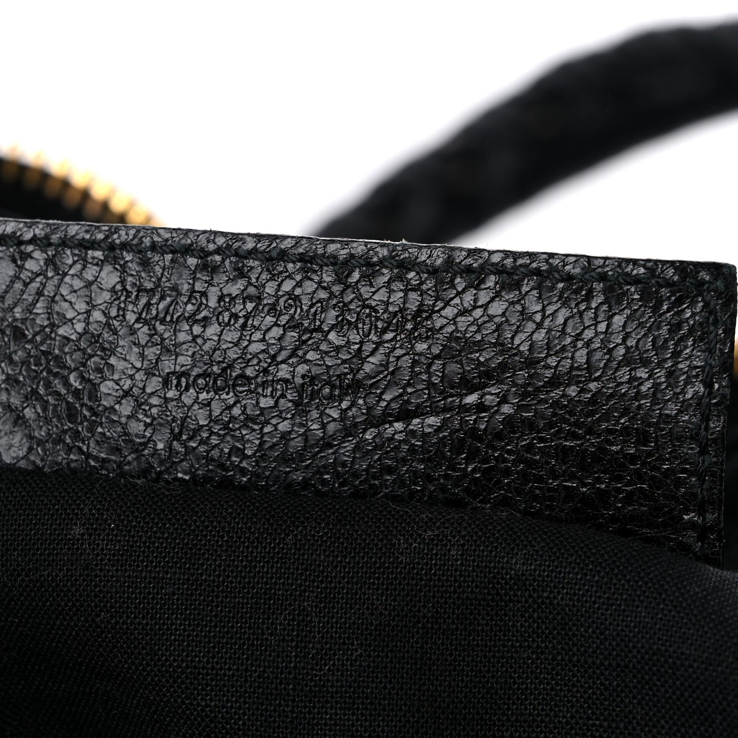 Agneau Giant 21 Gold Hardware Weekender Black