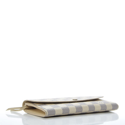 Louis Vuitton Damier Azur Emilie Wallet 4 of 7