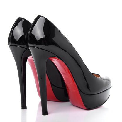 Christian Louboutin Patent Dirditta 130 Platform Pumps 38.5 Black 4 of 10