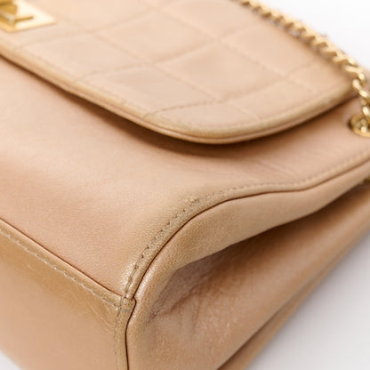 Chanel Metallic Lambskin Chocolate Bar Accordion Mademoiselle Pink 15 of 16