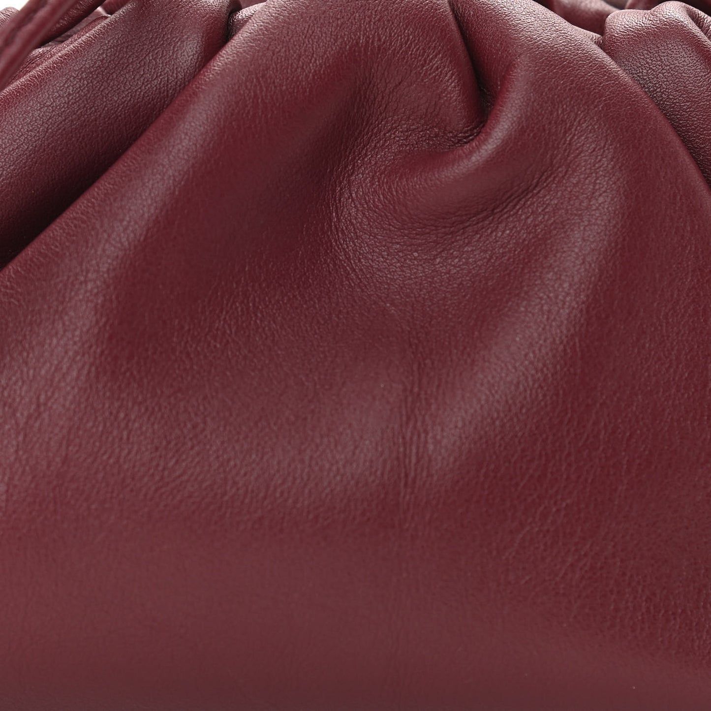 Butter Calfskin The Mini Pouch Bordeaux