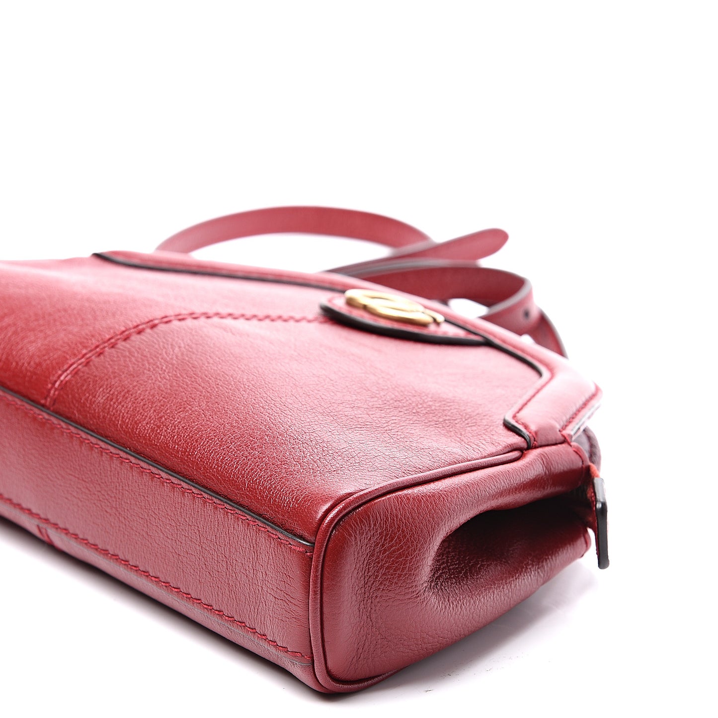Piuma Lux Calfskin Small Re(Belle) Crossbody Bag Romantic Cerise