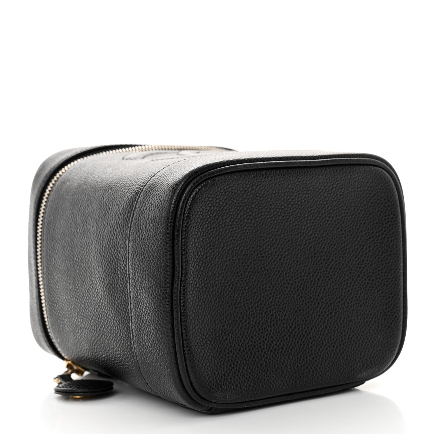 Chanel Caviar Vanity Cosmetic Case Black 4 of 17