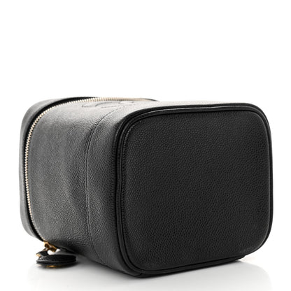 Chanel Caviar Vanity Cosmetic Case Black 4 of 17