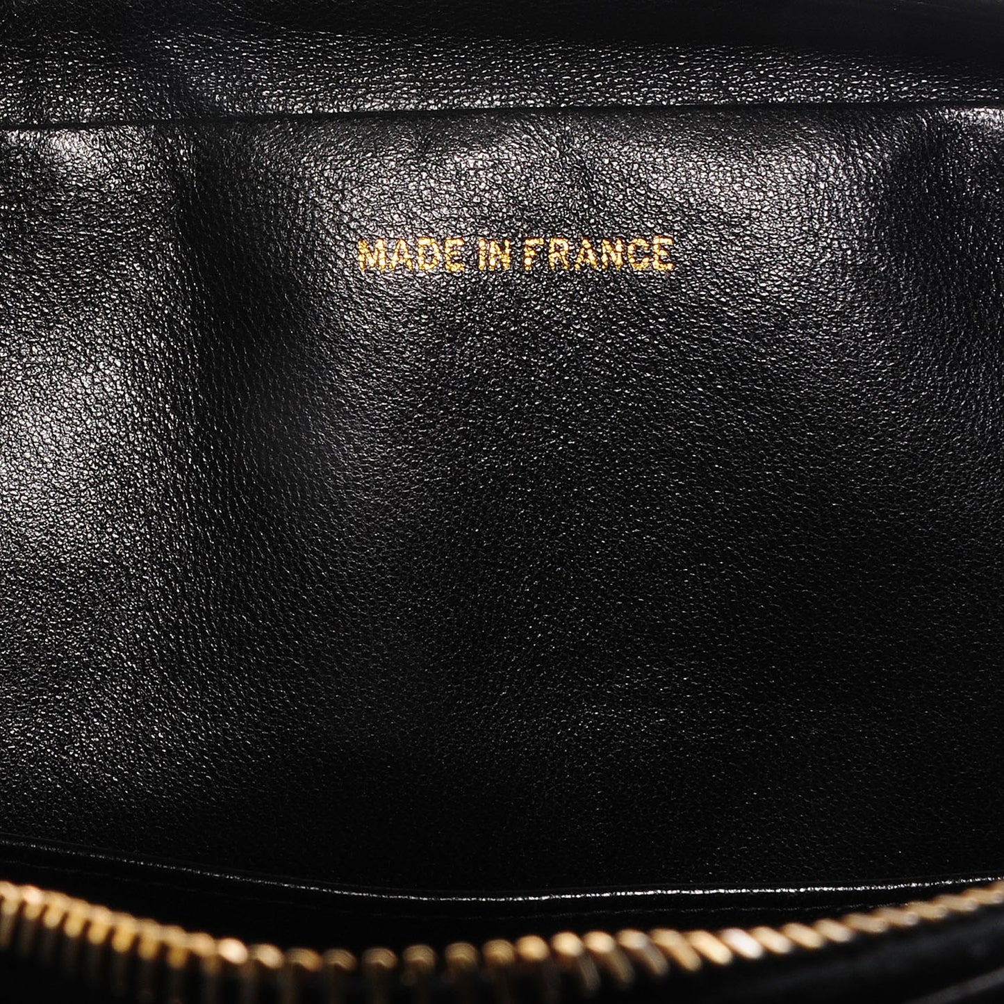 Lambskin Quilted Large Shoulder Bag Black