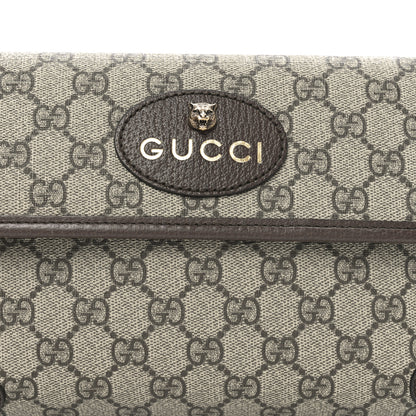 Gucci GG Supreme Monogram Neo Vintage Web Belt Bag Brown 7 of 10