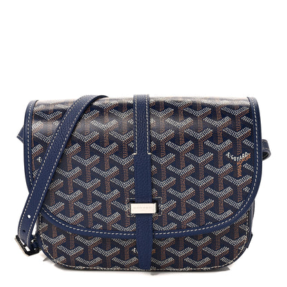 Goyard Goyardine Belvedere II PM Messenger Bag Navy 1 of 9
