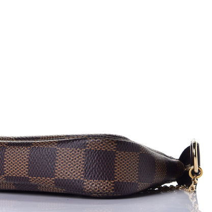 Louis Vuitton Damier Ebene Mini Pochette Accessories 8 of 9