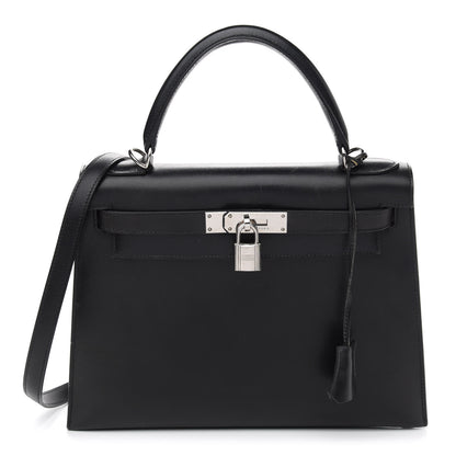 Hermes Box Kelly Sellier 28 Black 1 of 17