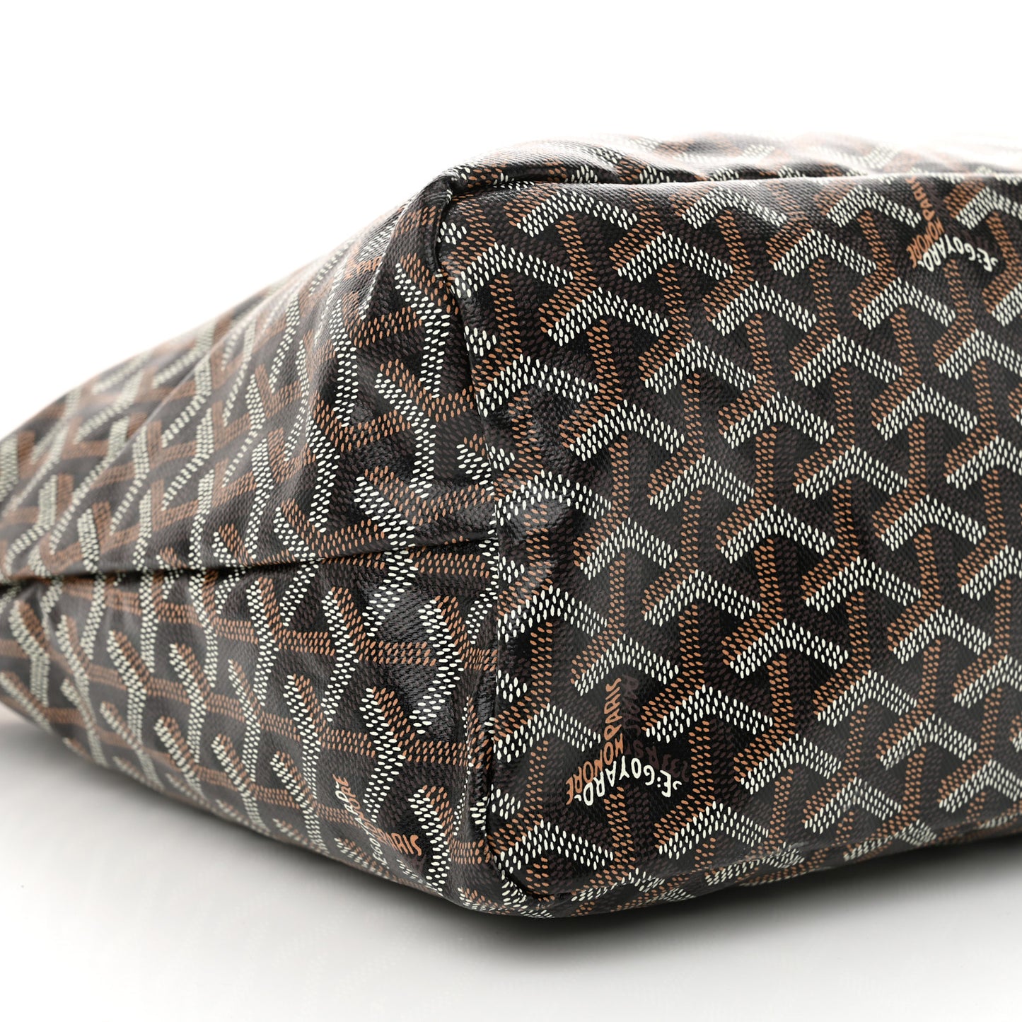 Goyardine Boheme Hobo Black Gold