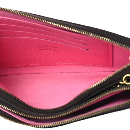 Louis Vuitton Monogram 2019 Christmas Animation Double Zip Pochette 6 of 9