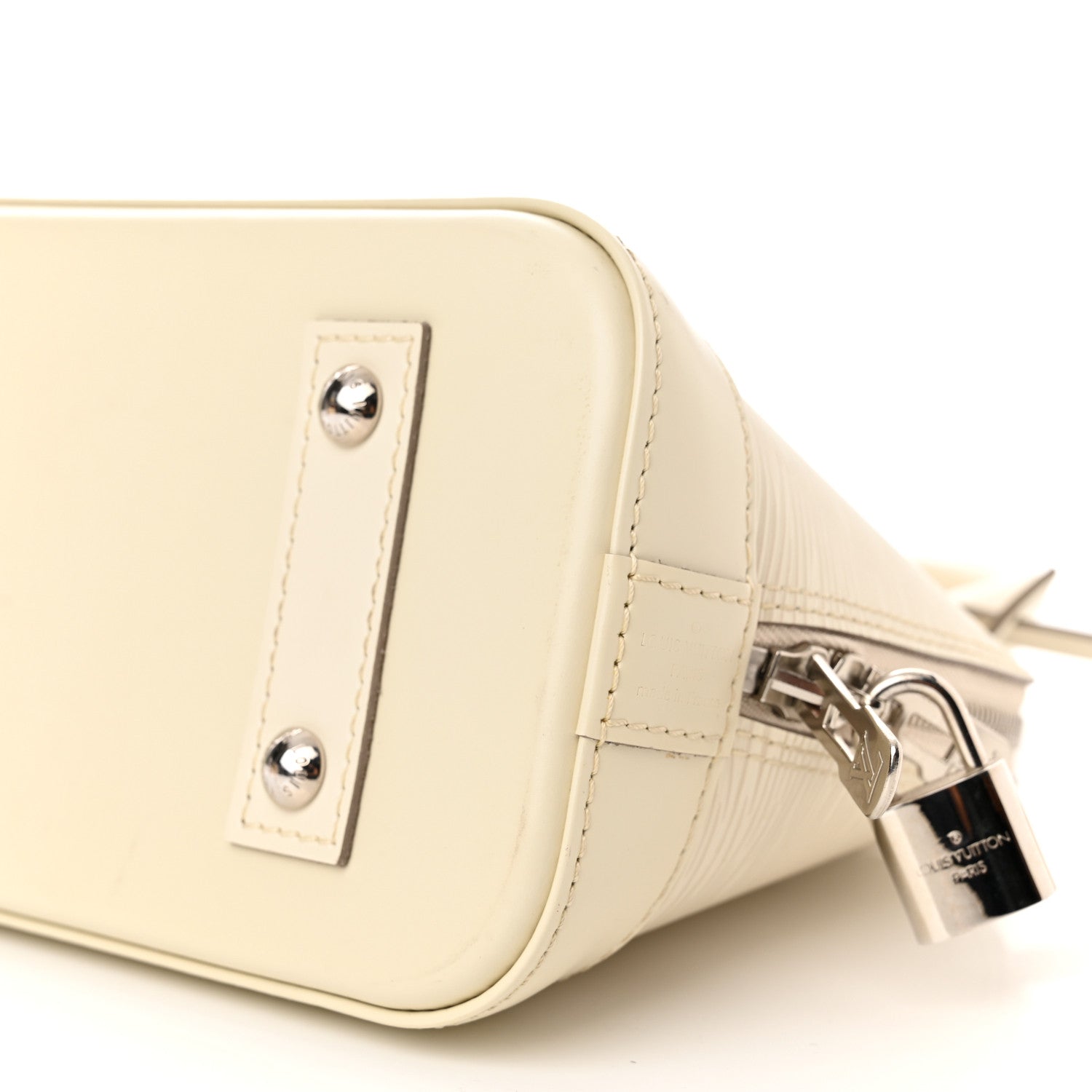 Louis Vuitton Epi Alma BB Ivory 9 of 12