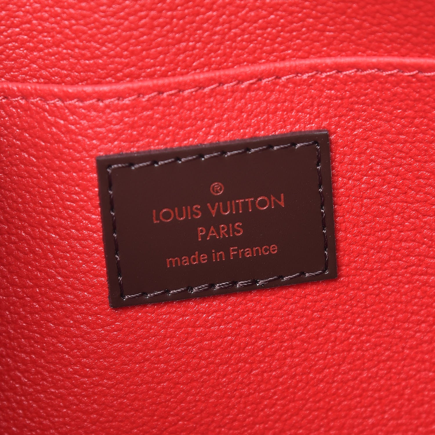 Louis Vuitton Damier Ebene Cosmetic Pouch GM 6 of 10