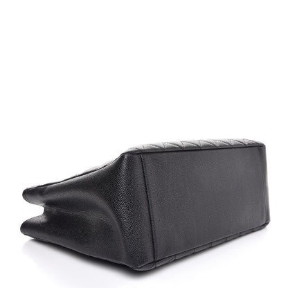 Chanel Caviar Quilted Grand Shopping Tote GST Black 4 of 7