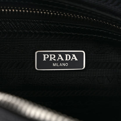 Prada Nylon Saffiano Re-Edition 2005 Top Handle Crossbody Bag Black 6 of 9