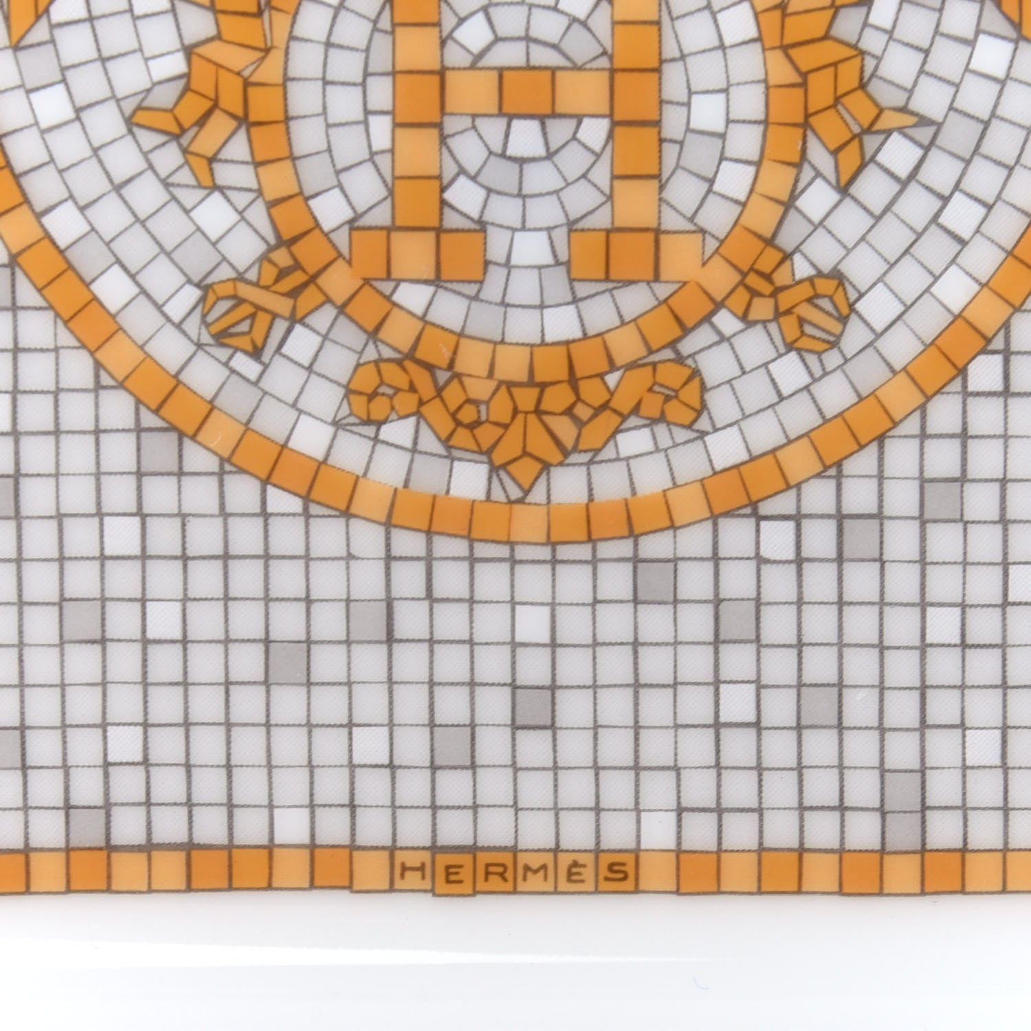 Hermes Porcelain Mosaique au 24 Sushi Plate 4 of 8