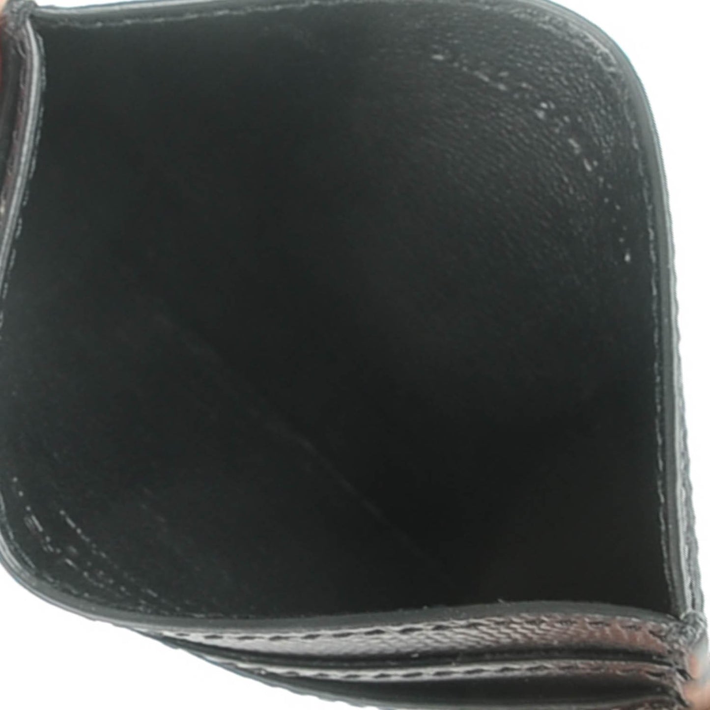 Grain de Poudre Dollar Print Card Holder Black