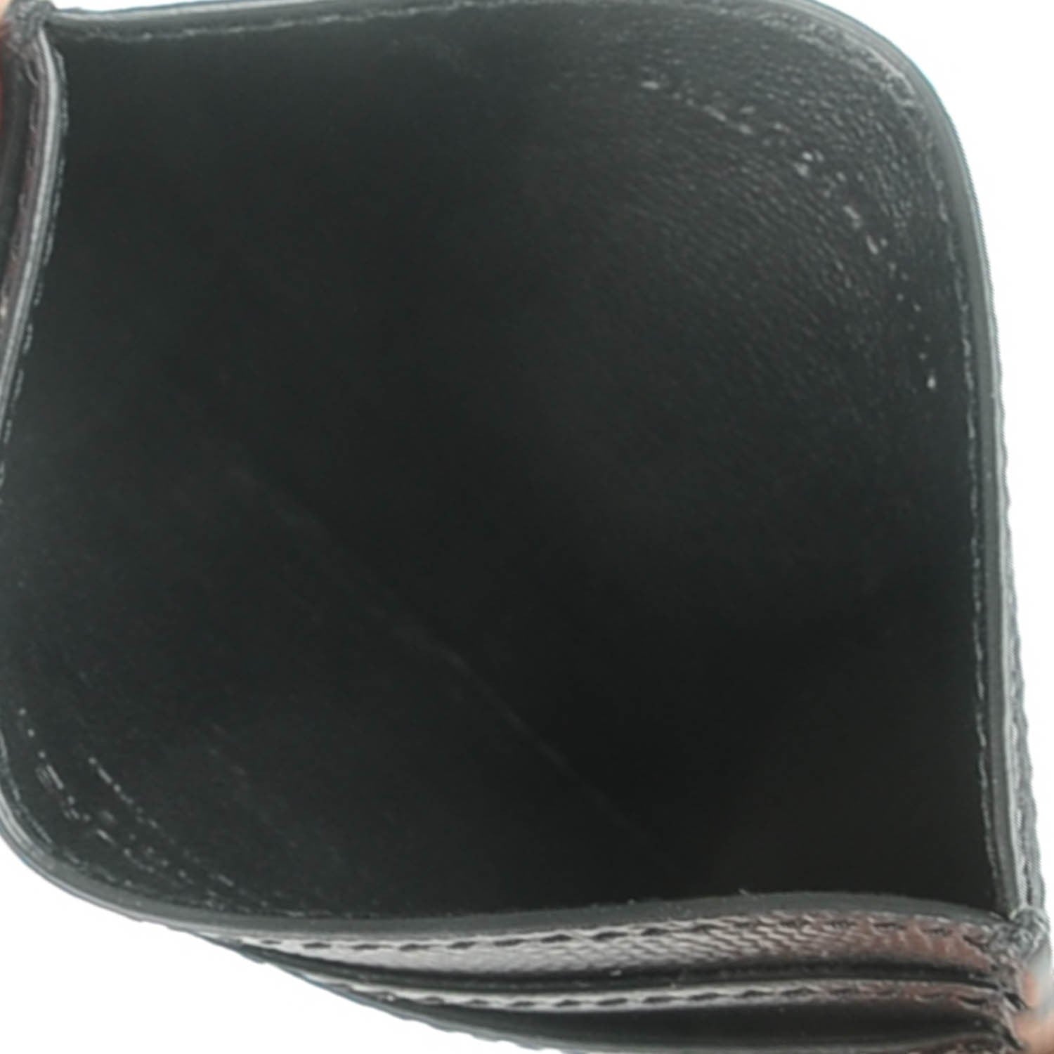 Saint Laurent Grain de Poudre Dollar Print Card Holder Black 5 of 7