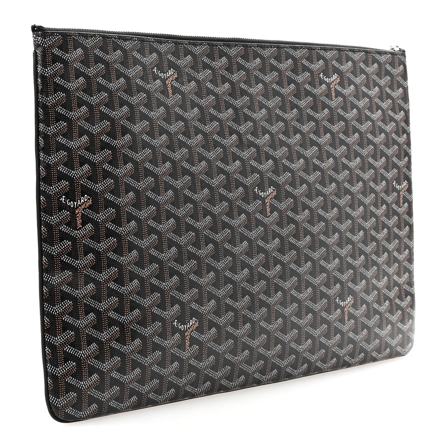 Goyardine Senat Pochette GM Black Gold