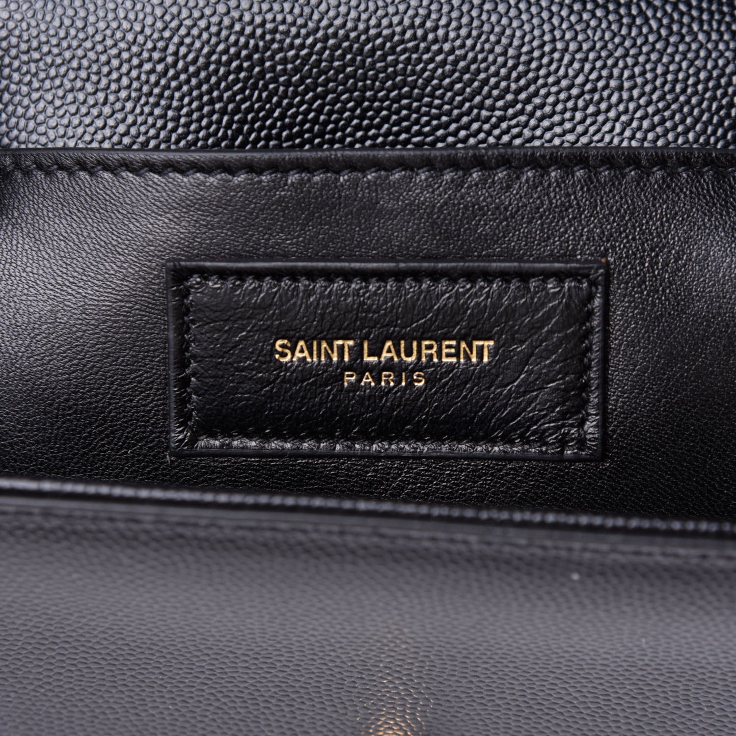 Grain De Poudre Small Monogram Kate Satchel Black