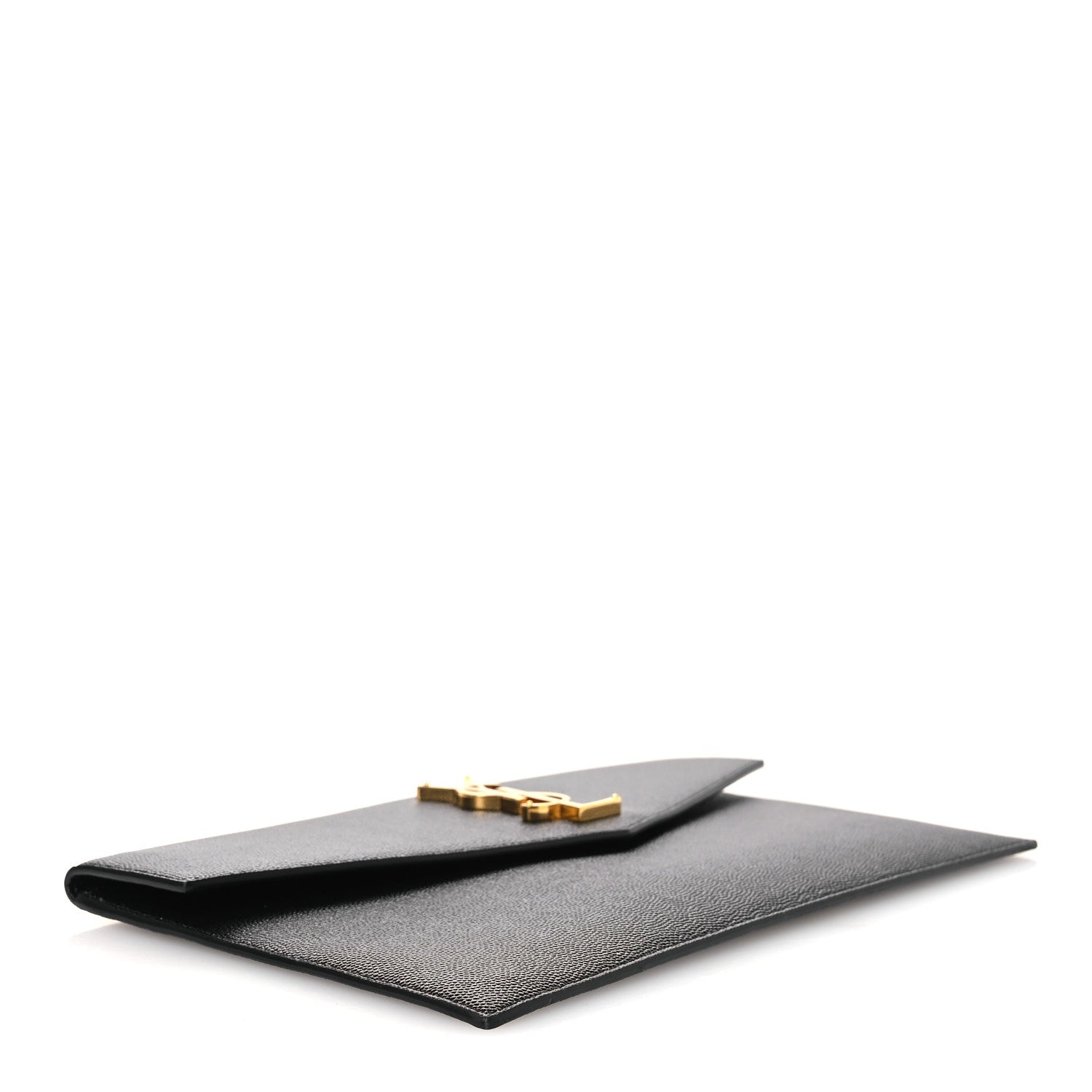 Saint Laurent Grain De Poudre Uptown Pouch Black 4 of 10