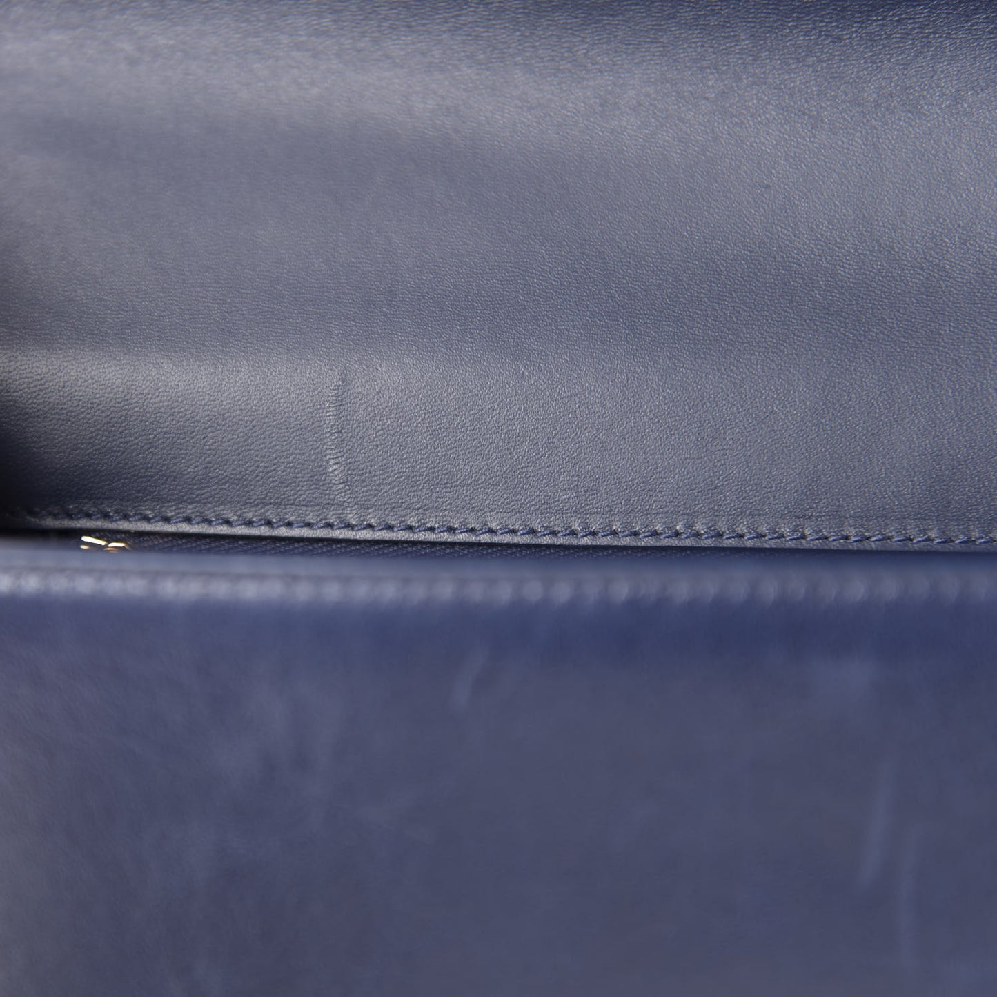 Smooth Calfskin 30 Montaigne Flap Bag Navy