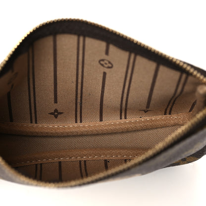 Louis Vuitton Monogram Complice Trunks and Bags Mini Pochette Accessories Beige 5 of 10