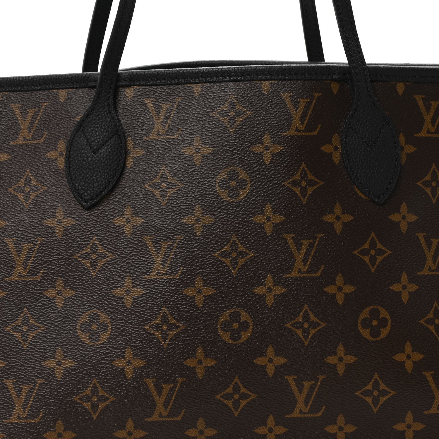 Louis Vuitton Monogram Calfskin Neo Neverfull Inside Out MM Black 8 of 10