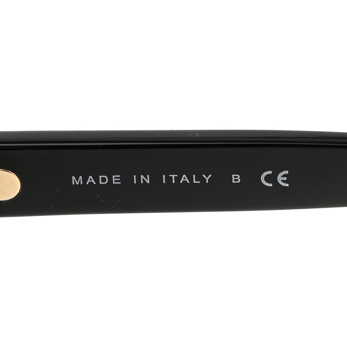 Acetate Sequin Round Sunglasses 5451-A Black