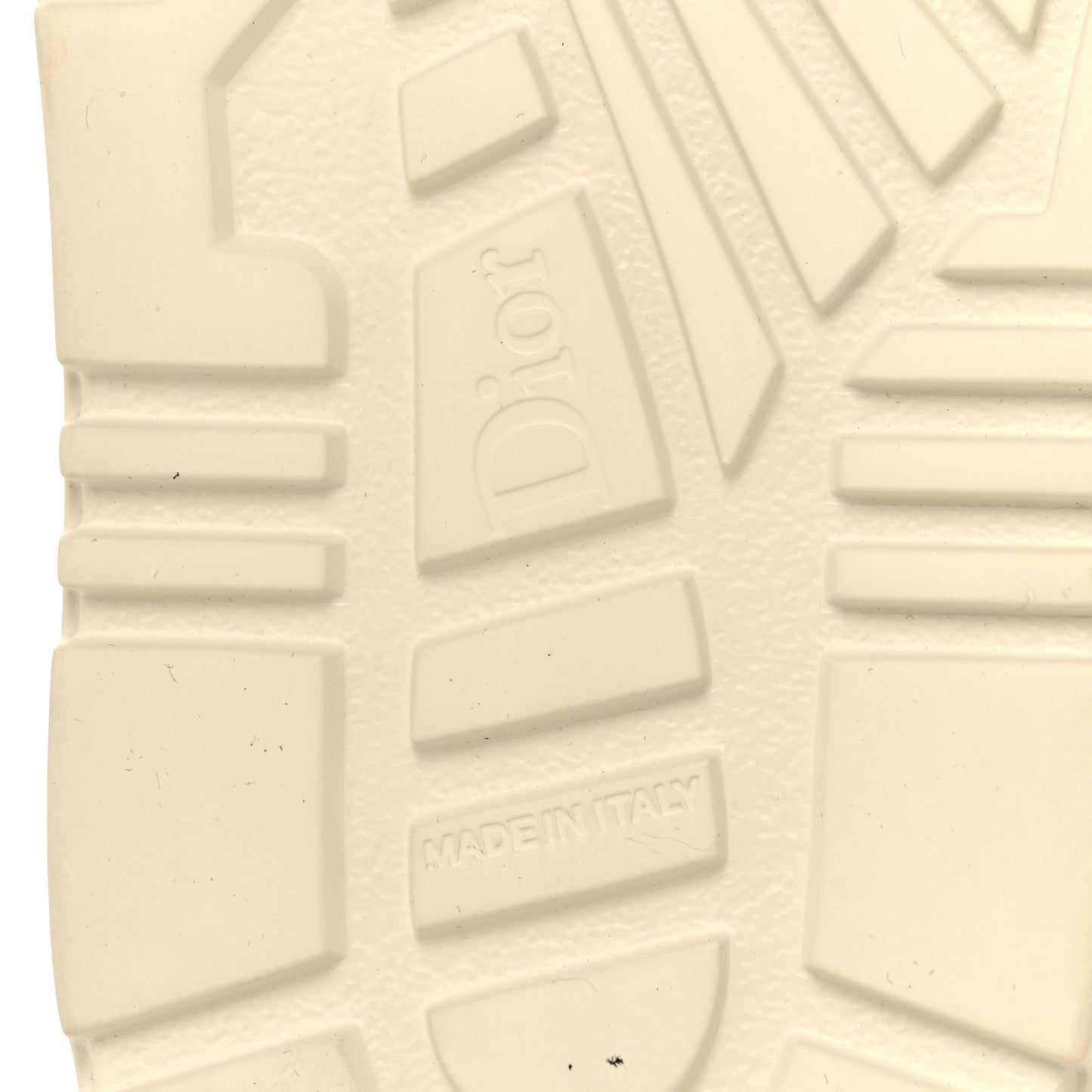 Laminated Crinkled Calfskin Dioract Sandals 36.5 Pale Gold