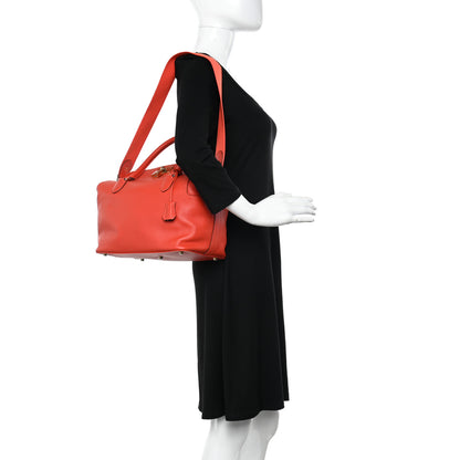 Hermes Evercolor Verso Toolbox 26 Capucine Rouge H 2 of 9