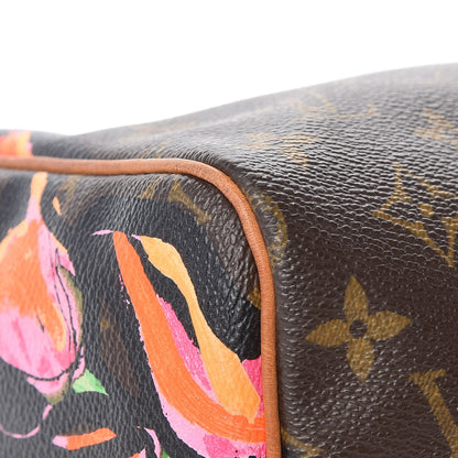 Louis Vuitton Monogram Roses Speedy 30 11 of 20