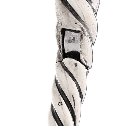 David Yurman Sterling Silver 9.5mm Pure Form Cable Bracelet 4 of 4