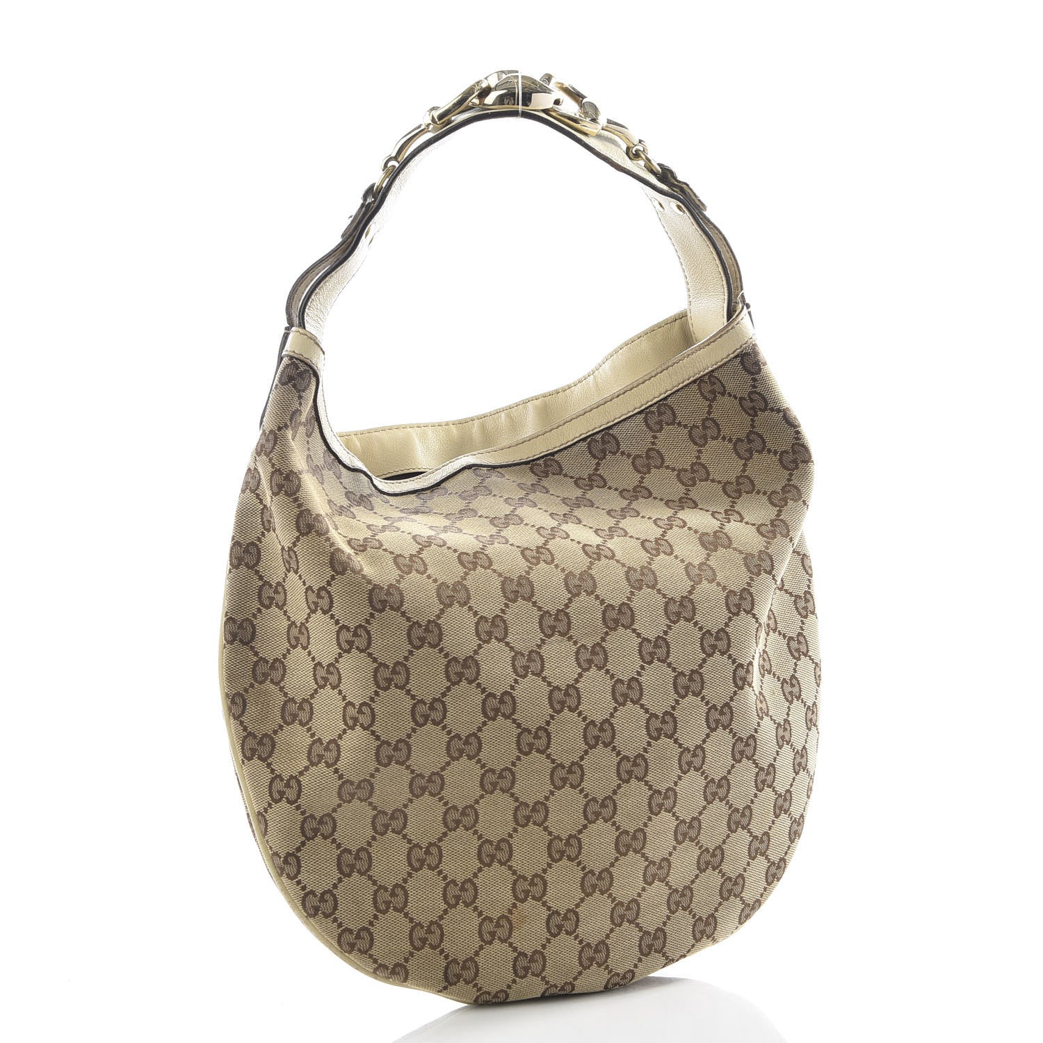 Gucci Monogram Medium Wave Hobo Dark Brown 2 of 10