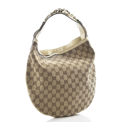 Gucci Monogram Medium Wave Hobo Dark Brown 2 of 10