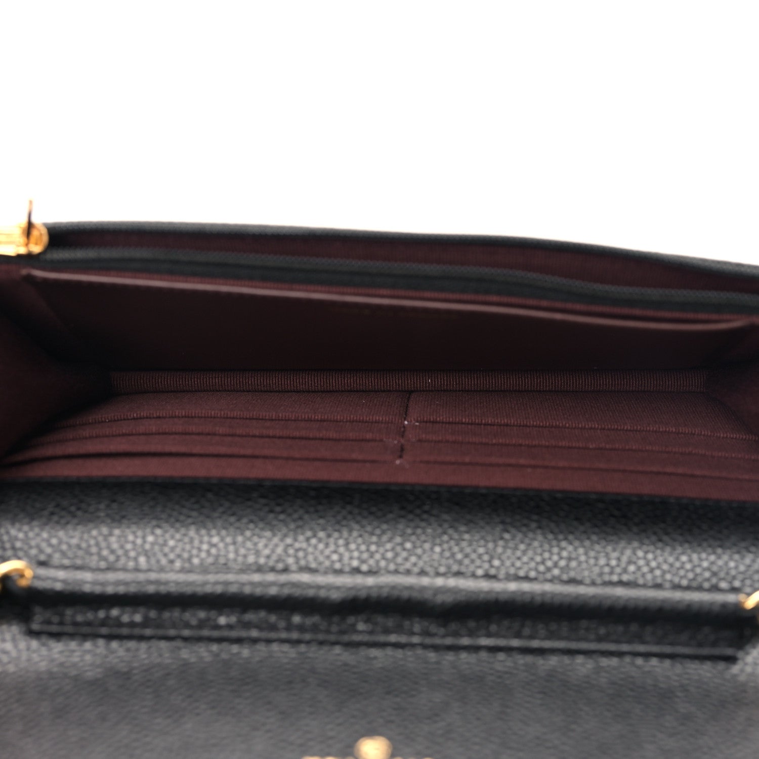 Chanel Caviar Quilted Wallet on Chain WOC Black 5 of 11