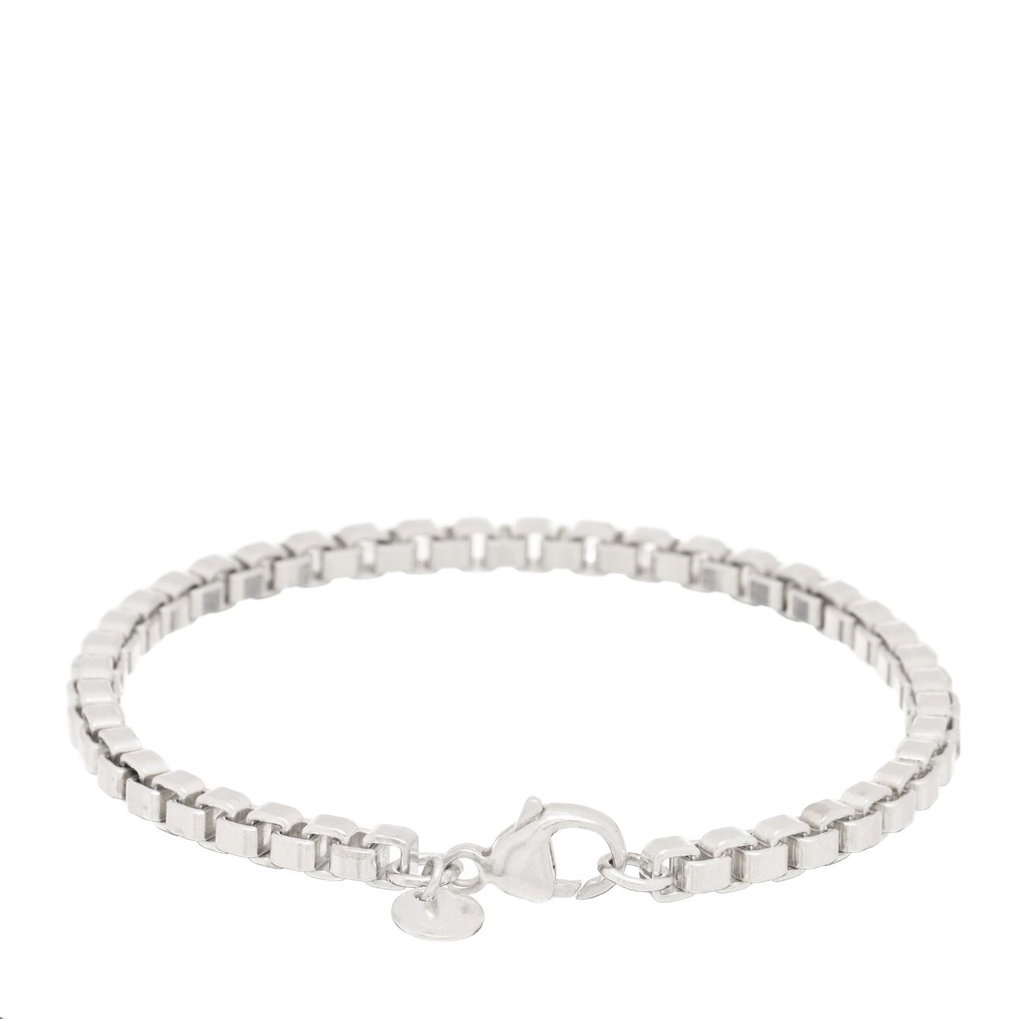 Sterling Silver 4mm Venetian Link Bracelet