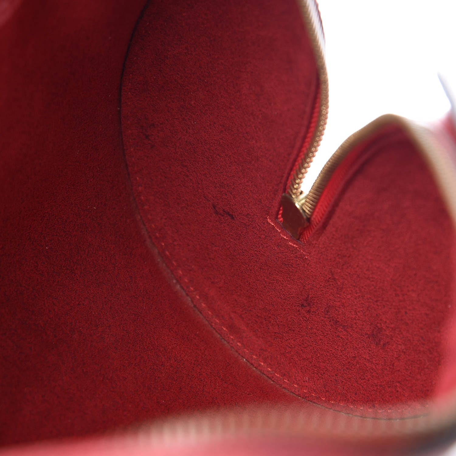 Louis Vuitton Epi Soufflot Castillan Red 10 of 15