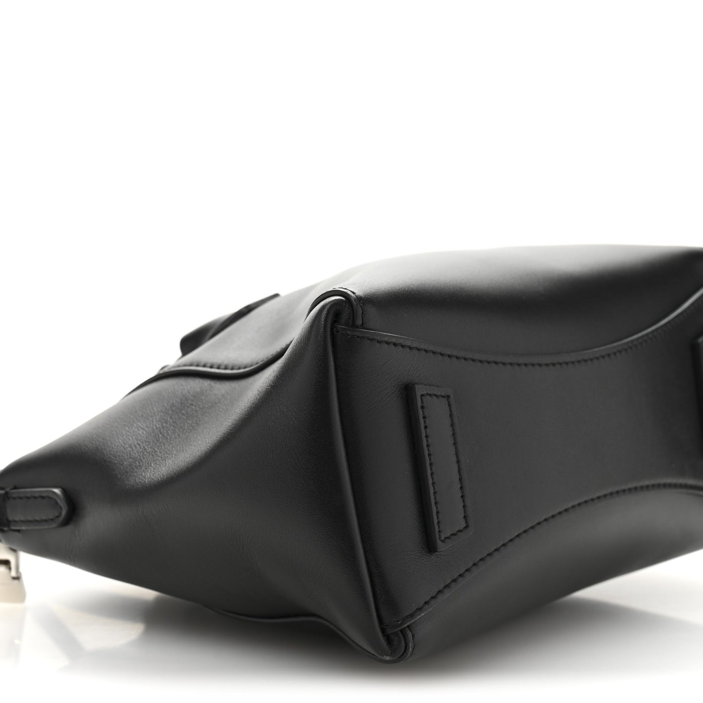 Box Calfskin Mini Antigona Sport Top Handle Bag Black