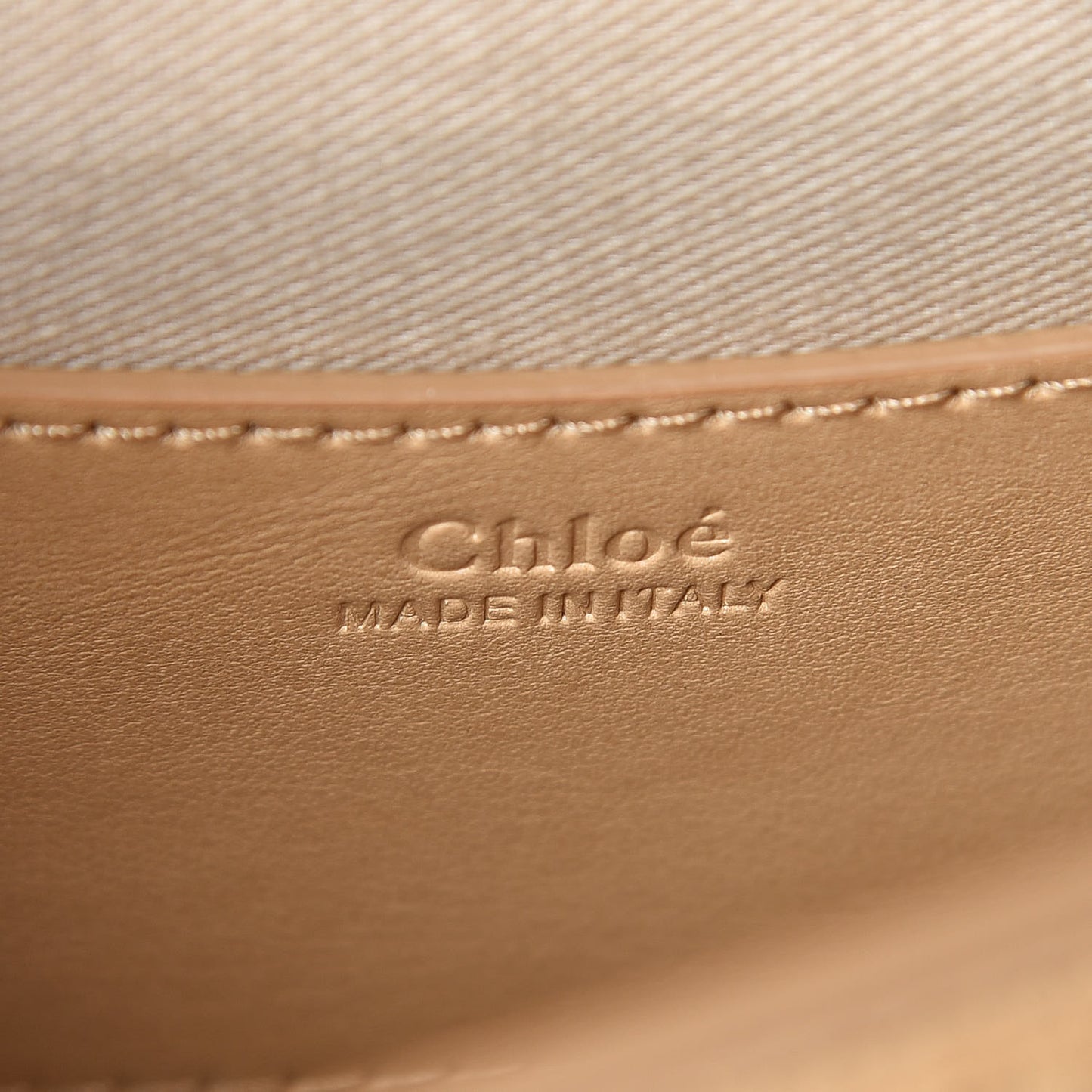 Calfskin Small Tess Bag Bleached Brown
