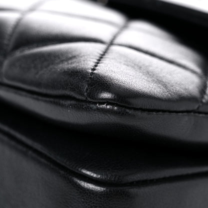 Chanel Lambskin Quilted Small Trendy CC Dual Handle Flap Bag Black 9 of 17